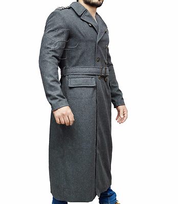 

Серый полупальто из шерстяной ткани Captain Jack Harkness, Grey