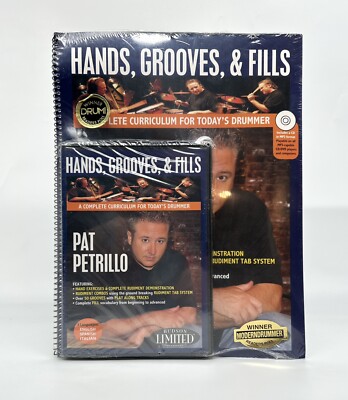 Hands Grooves & Fills Book & DVD Pack Drum Instruction