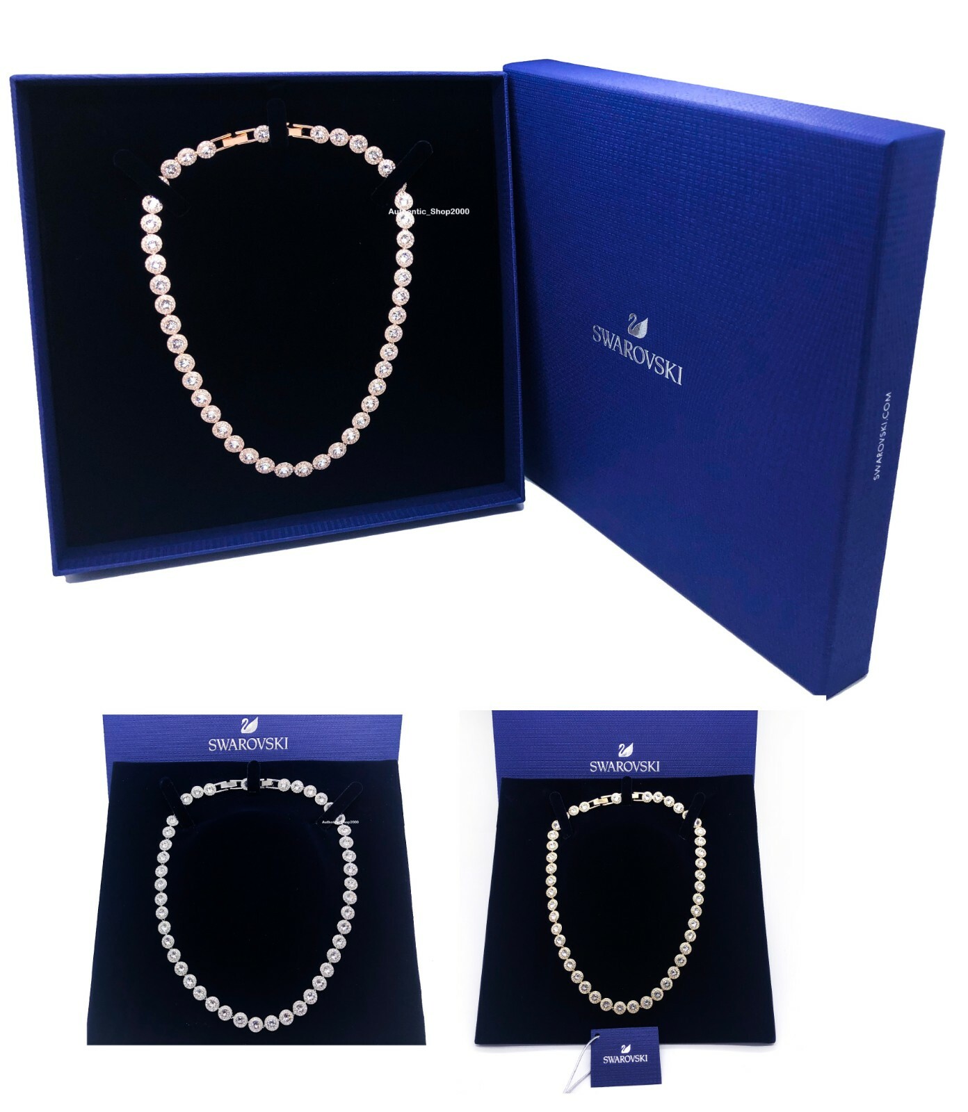 100% SWAROVSKI Rhodium Rose Gold Angelic Stone Sparkle 100% SWAROVSKI Rhodium Rose Gold Angelic Stone Sparkle