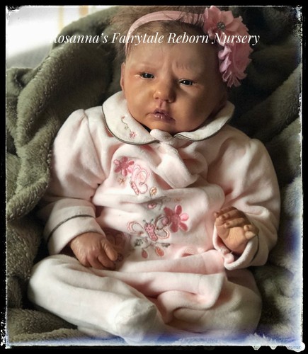 OOAK Reborn Baby Ellie Sue By Rosanna’s Fairytale Reborn Nursery