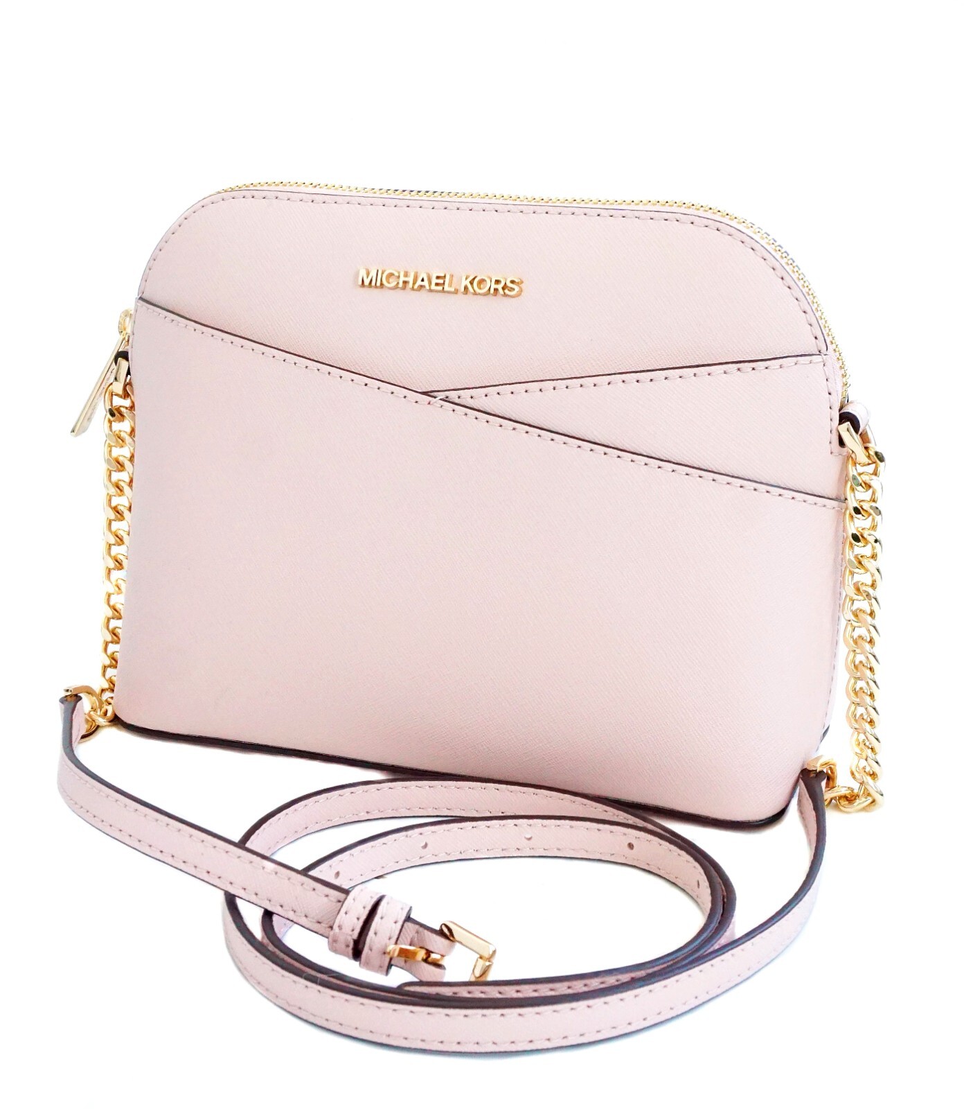 Сумка через плечо Michael Kors Jet Set Travel Md Dome Crossbody P. Blush Новая