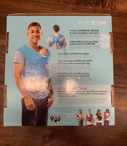 Baby K’tan - Original Baby Carrier Wrap - White, Large (L)