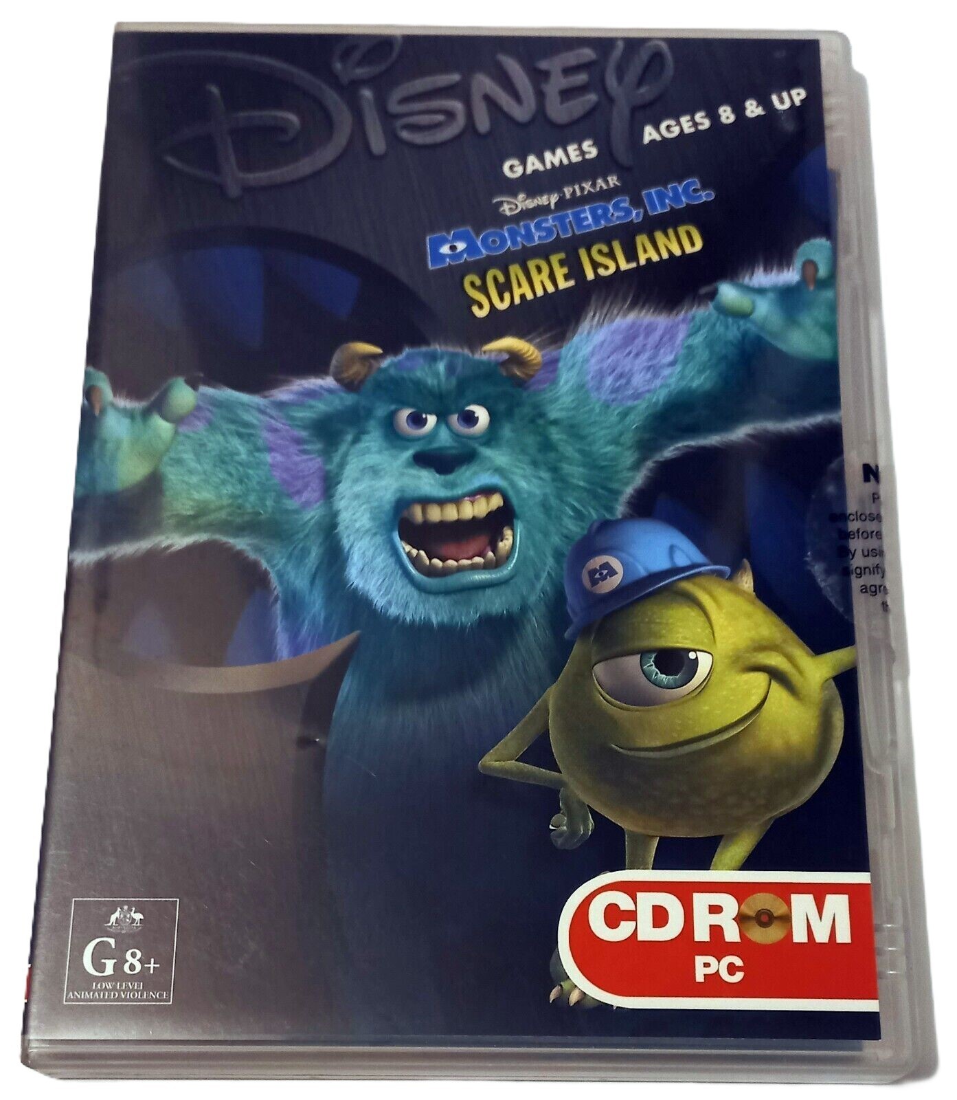 アソート 新品未開封 THE MONSTERS Playing Games Monsters Inc: Scare Island PC Game CD Rom 2001 Disney Pixar