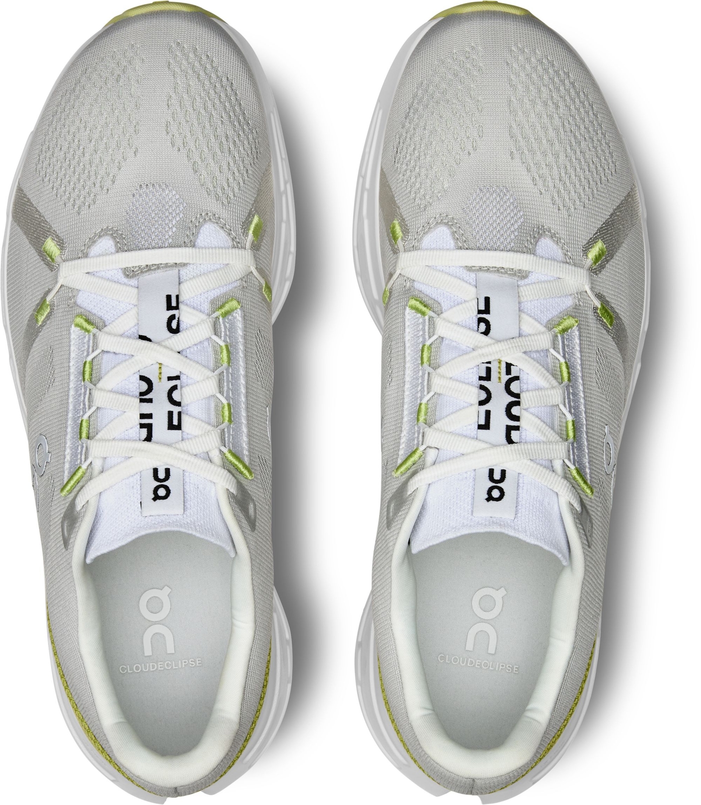 Pre-owned On Men's  Running Brand White/sand Yellow Cloud Cloudeclipse Oc 2024 Shoes