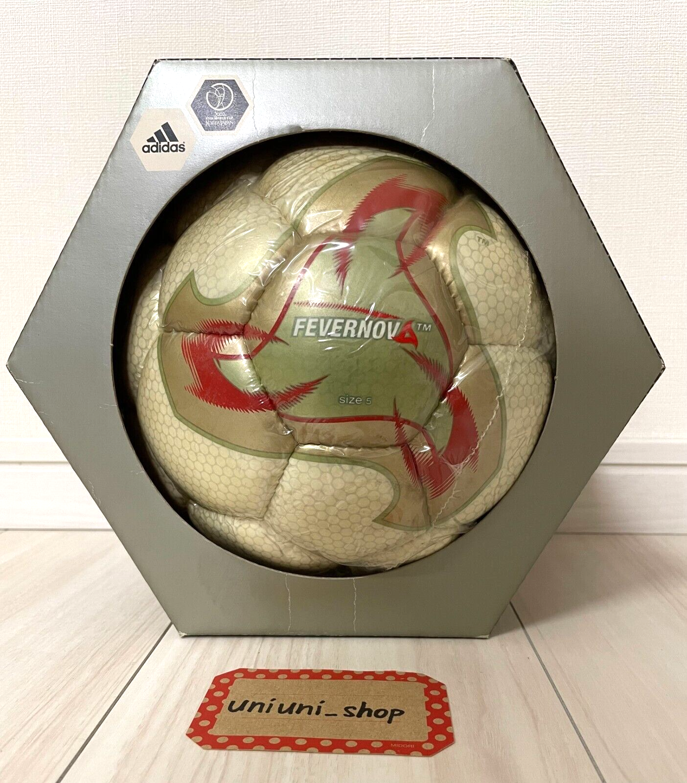 FIFA World Cup 2002 Official Match Ball Adidas Fevernova Football 