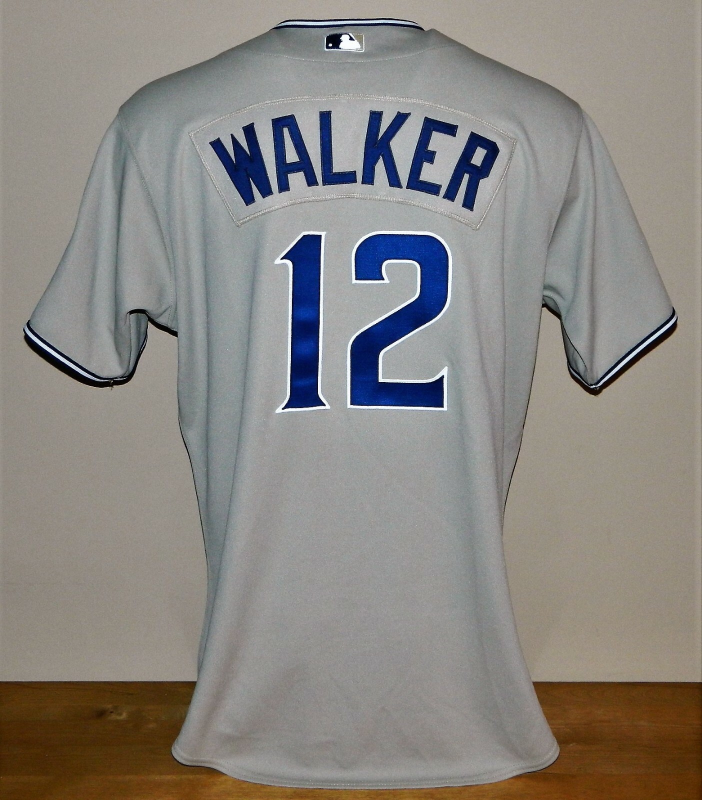2007 Todd Walker Game Worn San Diego Padres Road Jersey #12 - Majestic