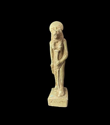 Ancient Egyptian Goddess Sekhmet Statue made in Egypt , Goddess Statue.