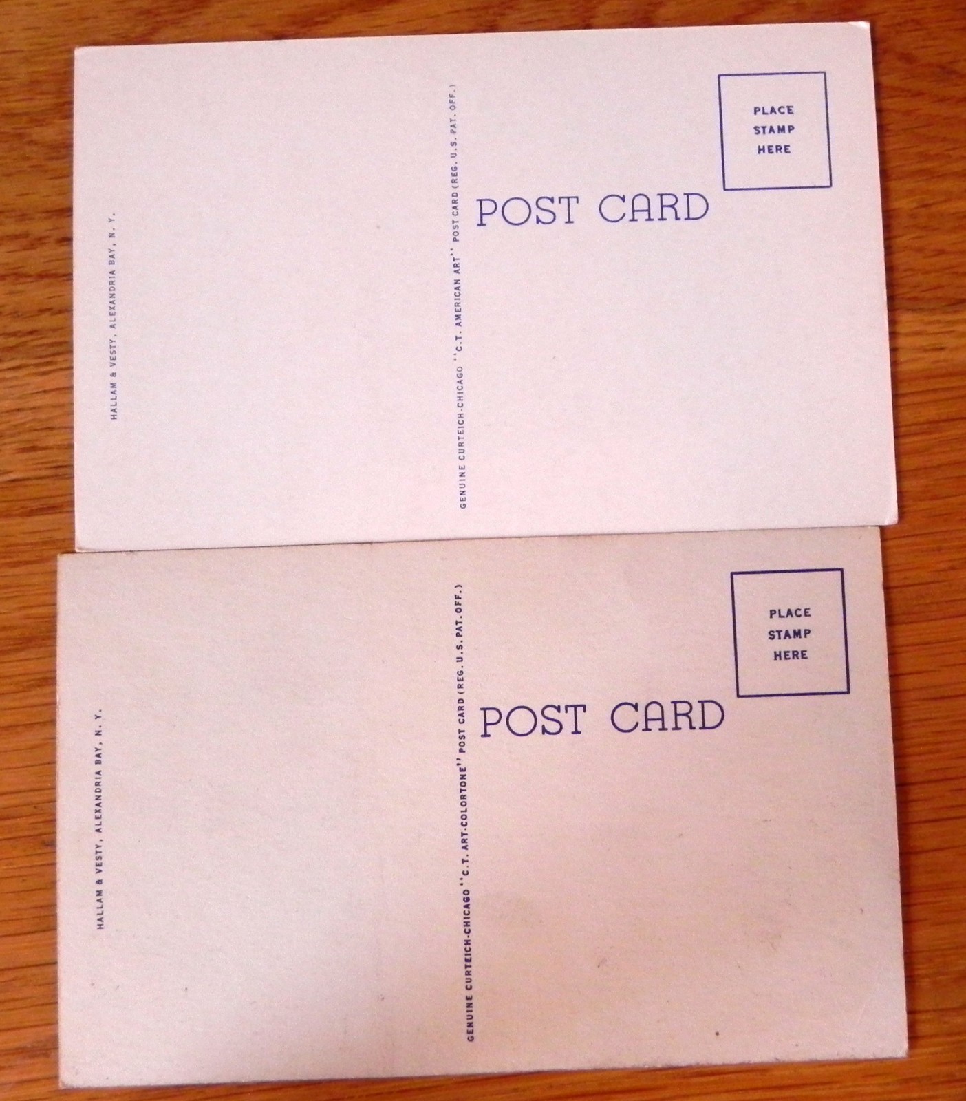 Vintage 2 Postcards Boldt Castle, Heart Island, Thousand Islands, N.Y.  F121