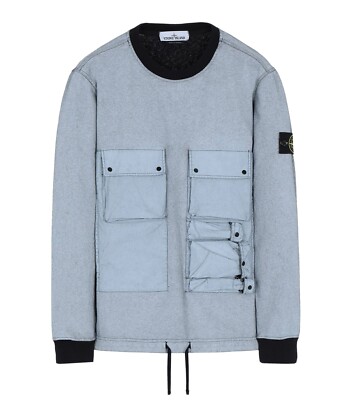 MINT: Stone Island Garment-Dyed Placcata Pullover Sz XL