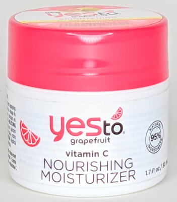 (3) Yes To Grapefruit Nourishing Moisturizer with Vitamin C, 1.7 Oz