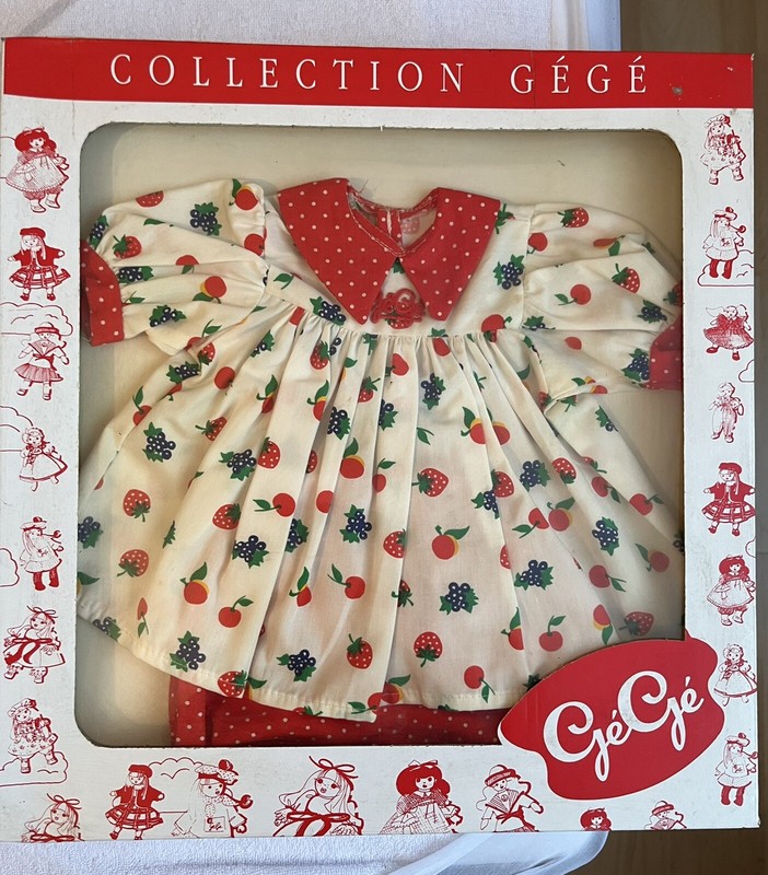 Neuf En Boite VÃªTements Pour PoupÃE Marque GÃGÃ Industrie 42 Cm