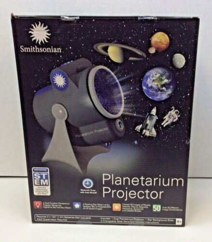 Smithsonian Planetarium Projector STEM With 3 Changeable Discs Free Shipping