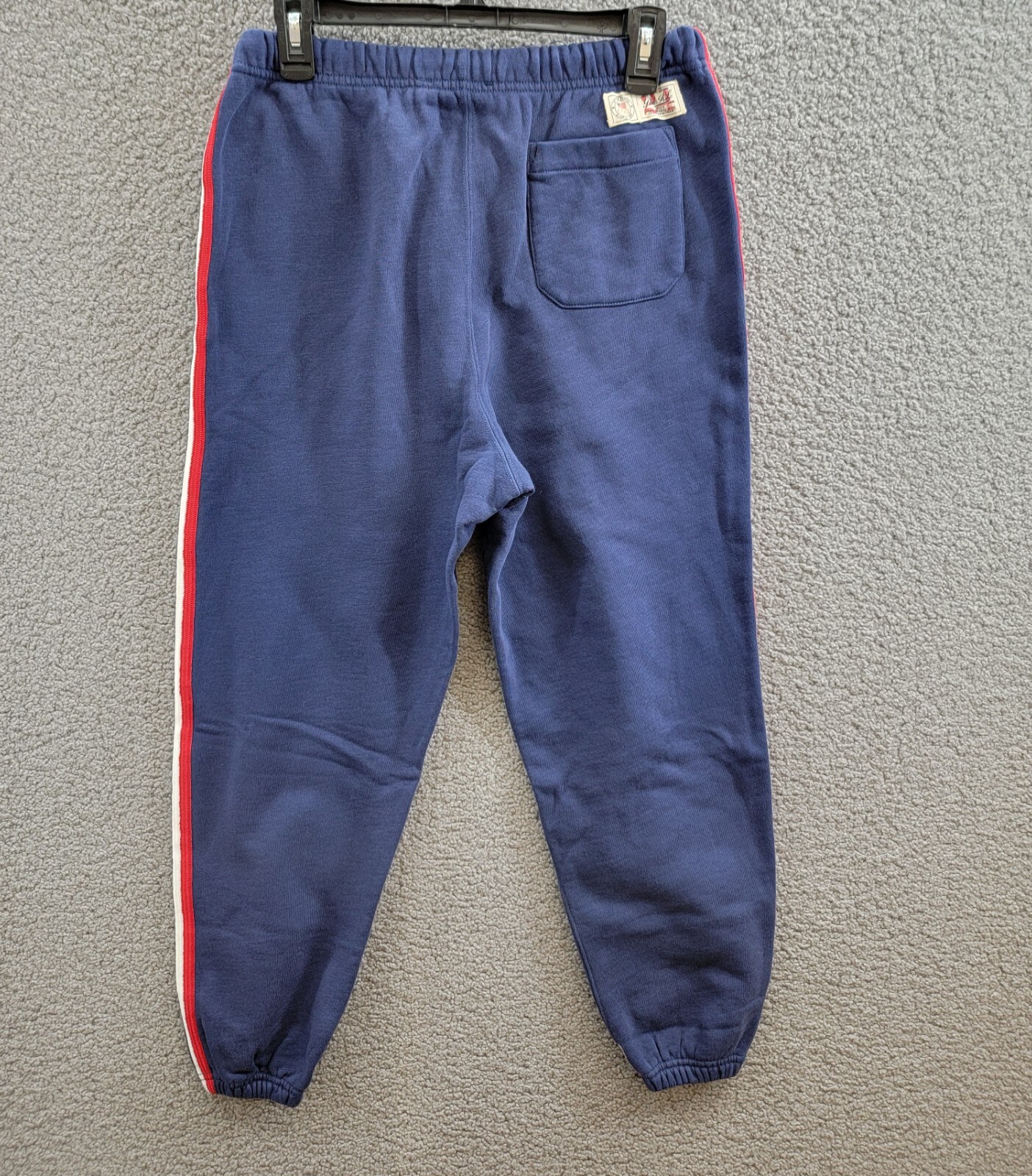 Polo Ralph Lauren Team USA Fleece Sweatpants Women S Blue Elasticized Waistband - Picture 5 of 17