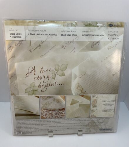 Creative memories Once Upon A Wedding Album Kit For Scrapbooking Wedding Picture
