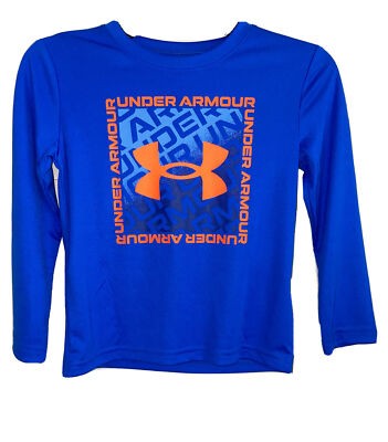 UNDER ARMOUR HeatGear Long Sleeve or Hooded Activewear Tops; Sz 4-7, YXS-YM NWT