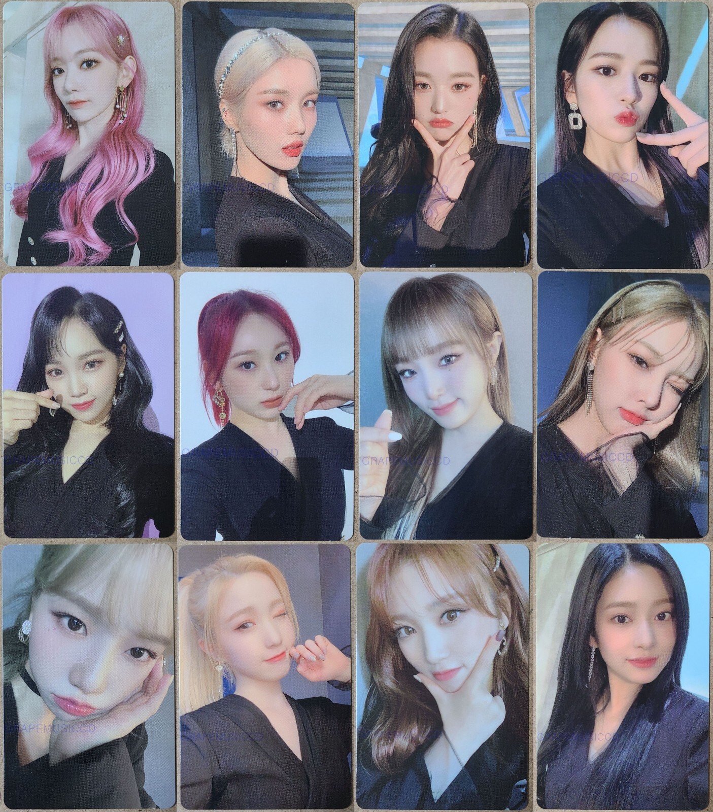 IZ*ONE One-reeler ポストカード 23枚 セット iz*one 4th mini album One-reeler Act IV 3ver. set + yena