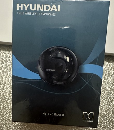 Hyundai HY-T26 Black True Wireless Earphones iPhone Android
