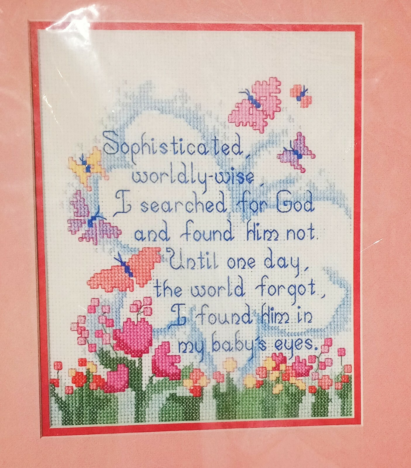 【希少！】Cross stitch letters BIBLE Cross Stitch Pattern - Bible Verse - 1 Corinthians 13:13