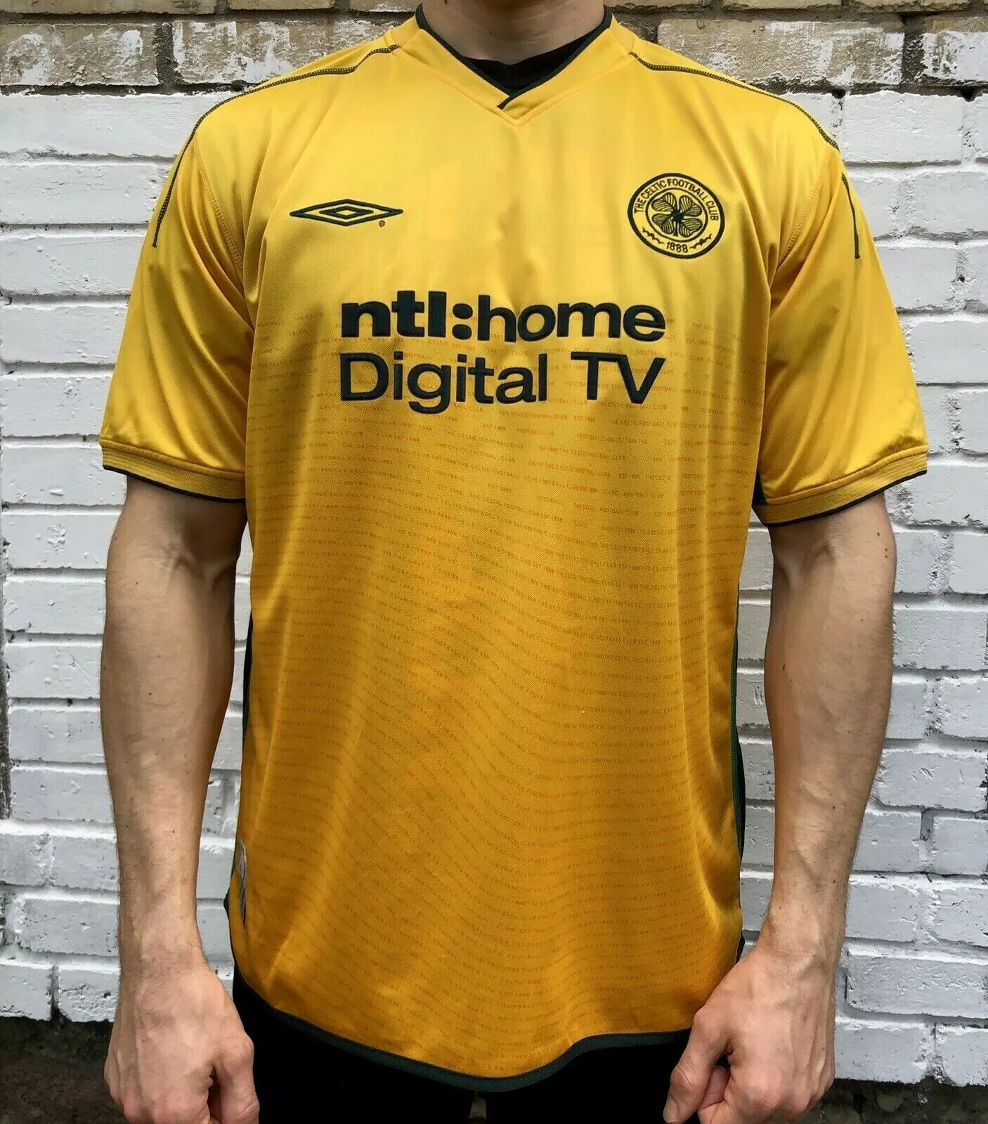 【最終値下げ】セルティックFC 2003年シャツ Umbro Umbro Fc Celtic 2002/2003 Football Shirt Size L Mens | eBay