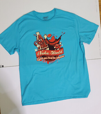 Lootcrate Fallout 4 Nuka-World Nuka Cola T-Shirt 2XL (Lootwear Exclusive)