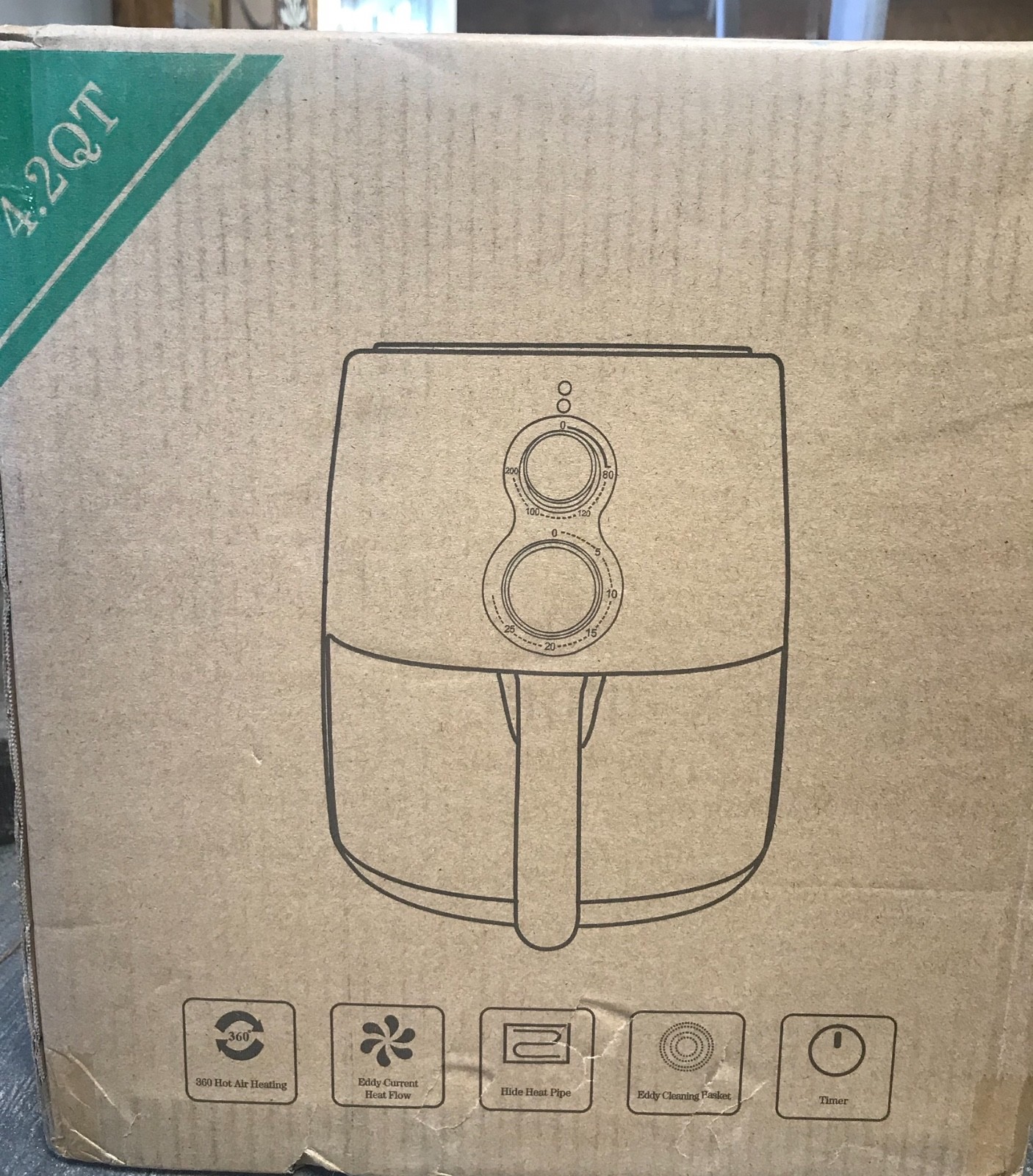 Air fryer 4.2qt