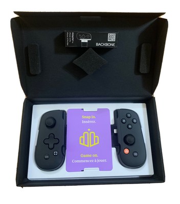 Backbone - One (Lightning) - Mobile Gaming Controller for iPhone [NEW OPEN BOX]