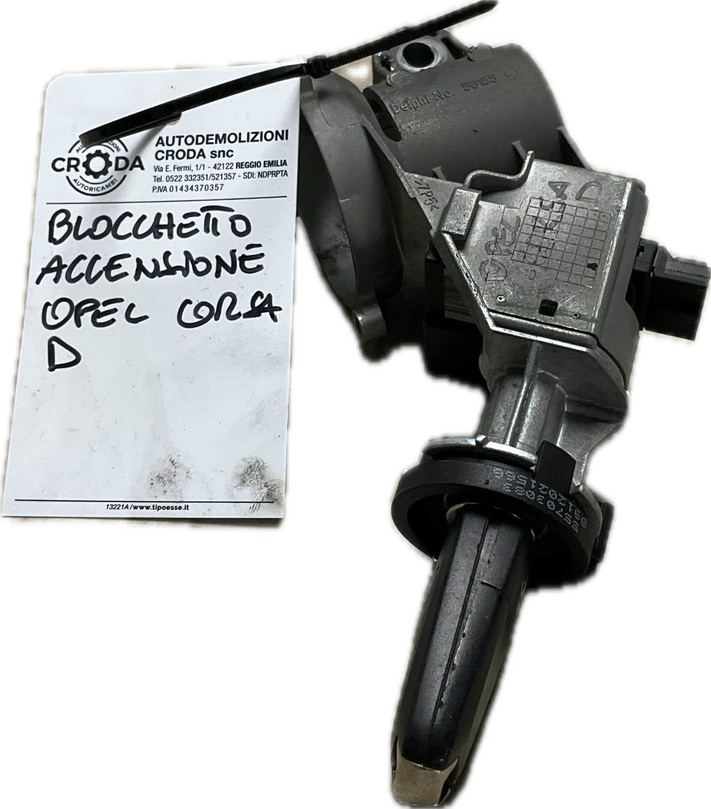 Blocchetto blocco accensione per modello OPEL CORSA D ricambio usato