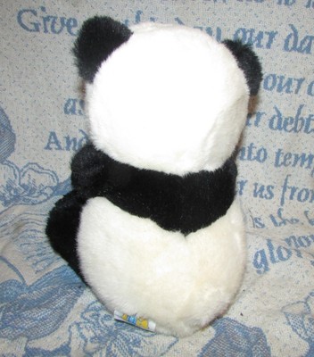 vintage DAKIN PANDA BEAR  stuffed plush toy animal 1986