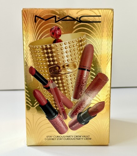 MAC Stay Curious Party Crew Vault Set - NEW - Limited