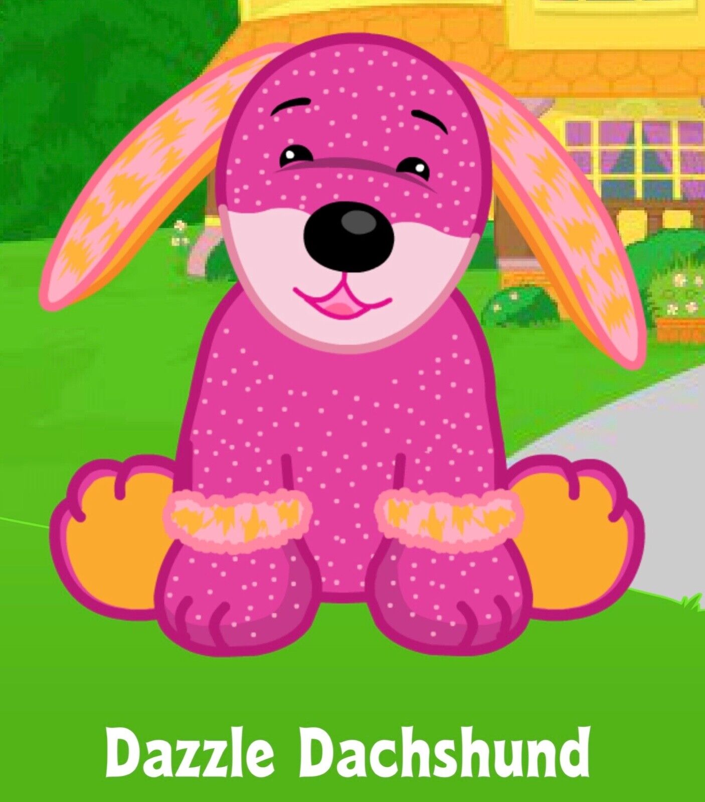 Webkinz Classic Dazzle Dachshund - hm473 - Virtual Adoption Webkinz Classic Dazzle Dachshund - hm473 - Virtual Adoption