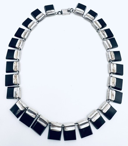 LAVER ラバー FOUR BIT CHAIN T BAR taxco LAVER ラバー FOUR BIT CHAIN T BAR taxco Vintage Taxco Mexico