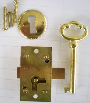 Clock/ Cabinet/ Lock and Key and Key Plate Set