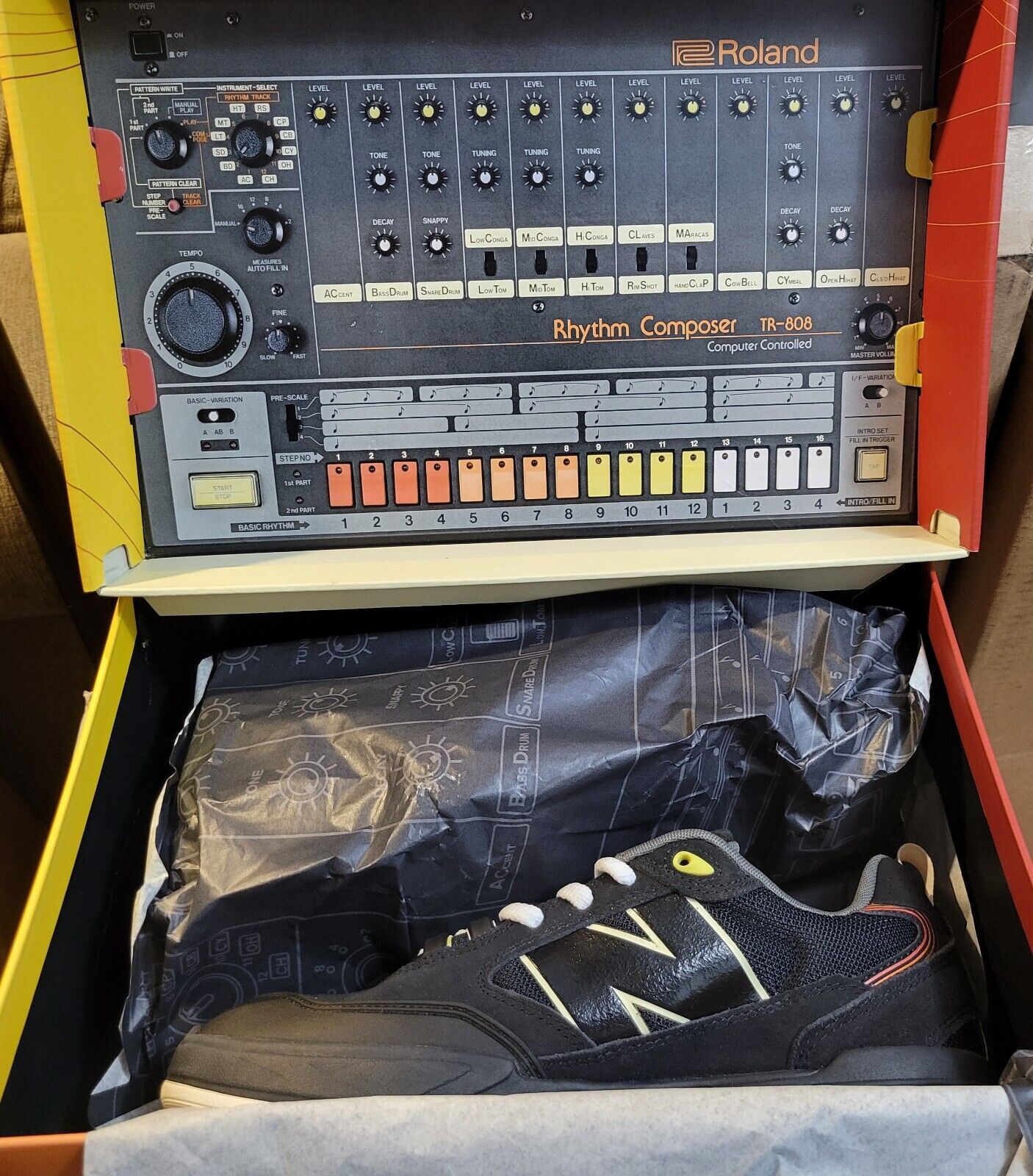 Mens Size 10 Roland x New Balance Numeric Tiago Lemos 808 Mens Size 10 Roland x New Balance Numeric Tiago Lemos 808