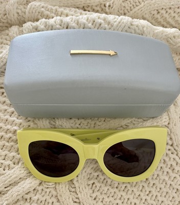 Euc Karen Walker Northern Lights Fluorescent Yellow Sunglasses Fluroのebay公認海外通販 セカイモン