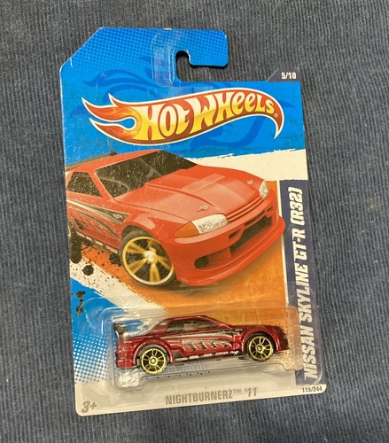 ミニカー Hotwheel Nissan Skyline GT-R R32 nismo Hot Wheels Nissan Skyline GT-R R32 HKS No.87 Open Track