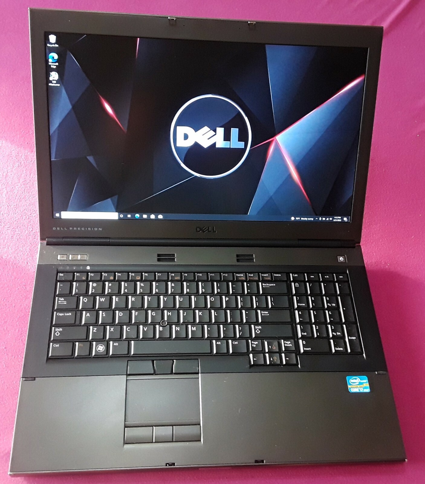 Dell Precision M6600 laptop Intel I7-2760qm 2.4-3.5Ghz 16GB 256GB NVIDIA K3000M Dell Precision M6600 laptop Intel I7-2760qm 2.4-3.5Ghz 16GB 256GB NVIDIA K3000M
