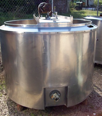 Stainless Jacketed Mixing Vats