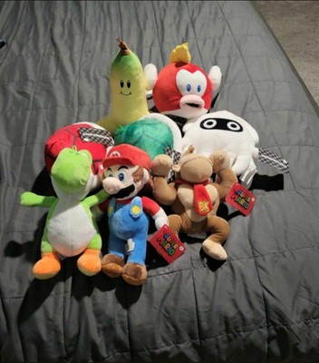 New Mario Kart Nintendo Assorted Stuffed Plush Toys With Tags (Lot Of 8)