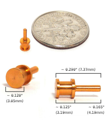 1pc TYCO 440 Magnum 440-X2 HO Slot Car Light Weight Aluminum GUIDE PIN Original