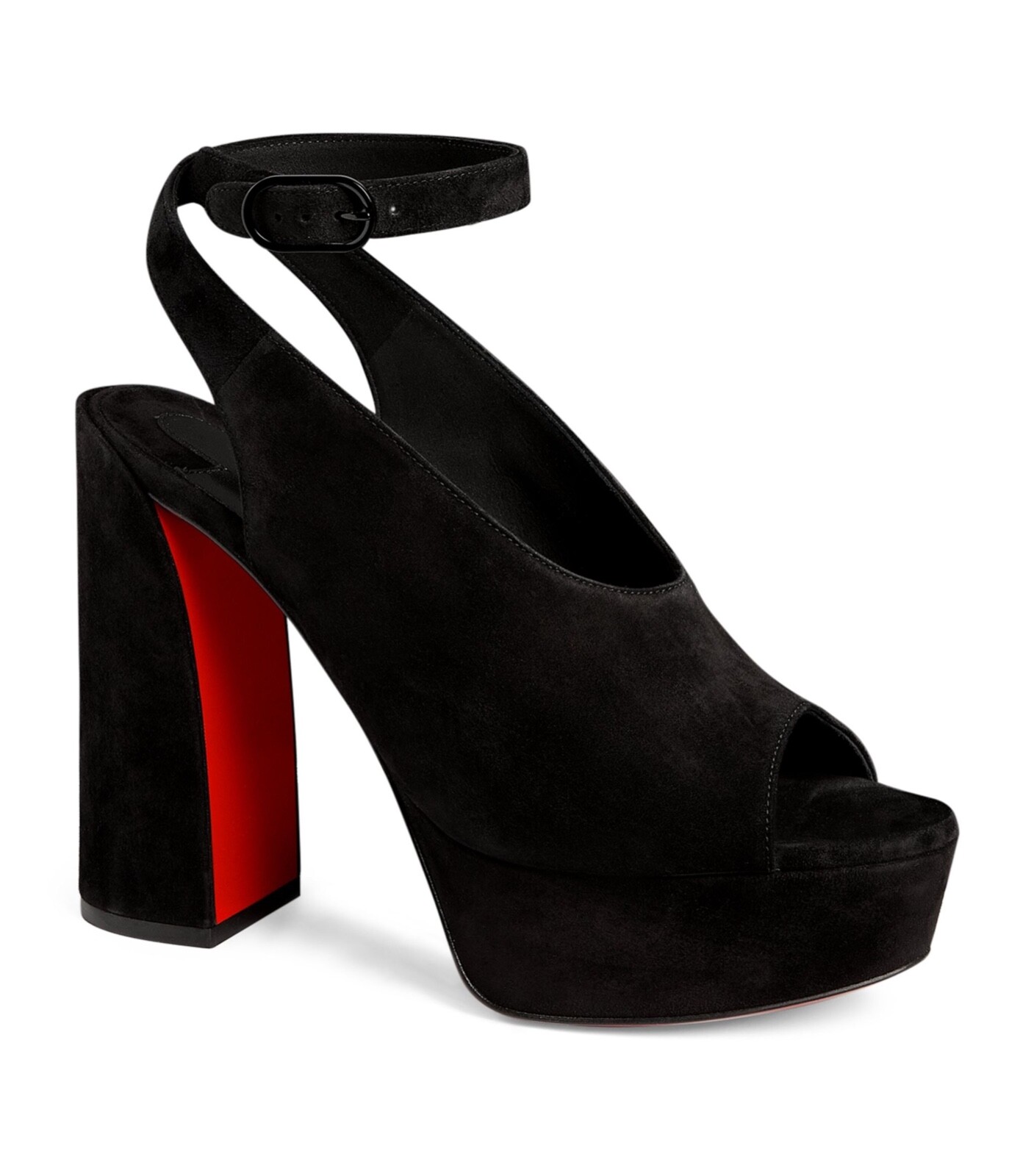 Christian Louboutin Movida Irina 130 Black Platform Sandal