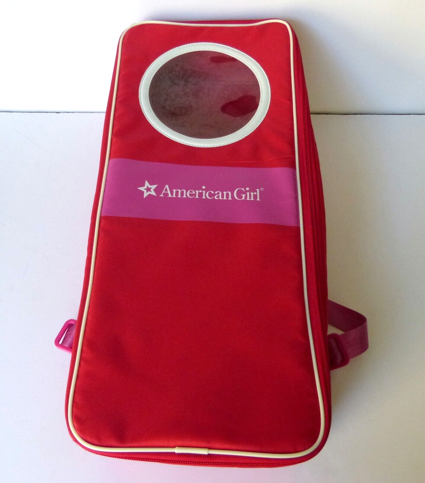 American Girl Doll 19" Storage Travel Carrying Case Backpack EUC