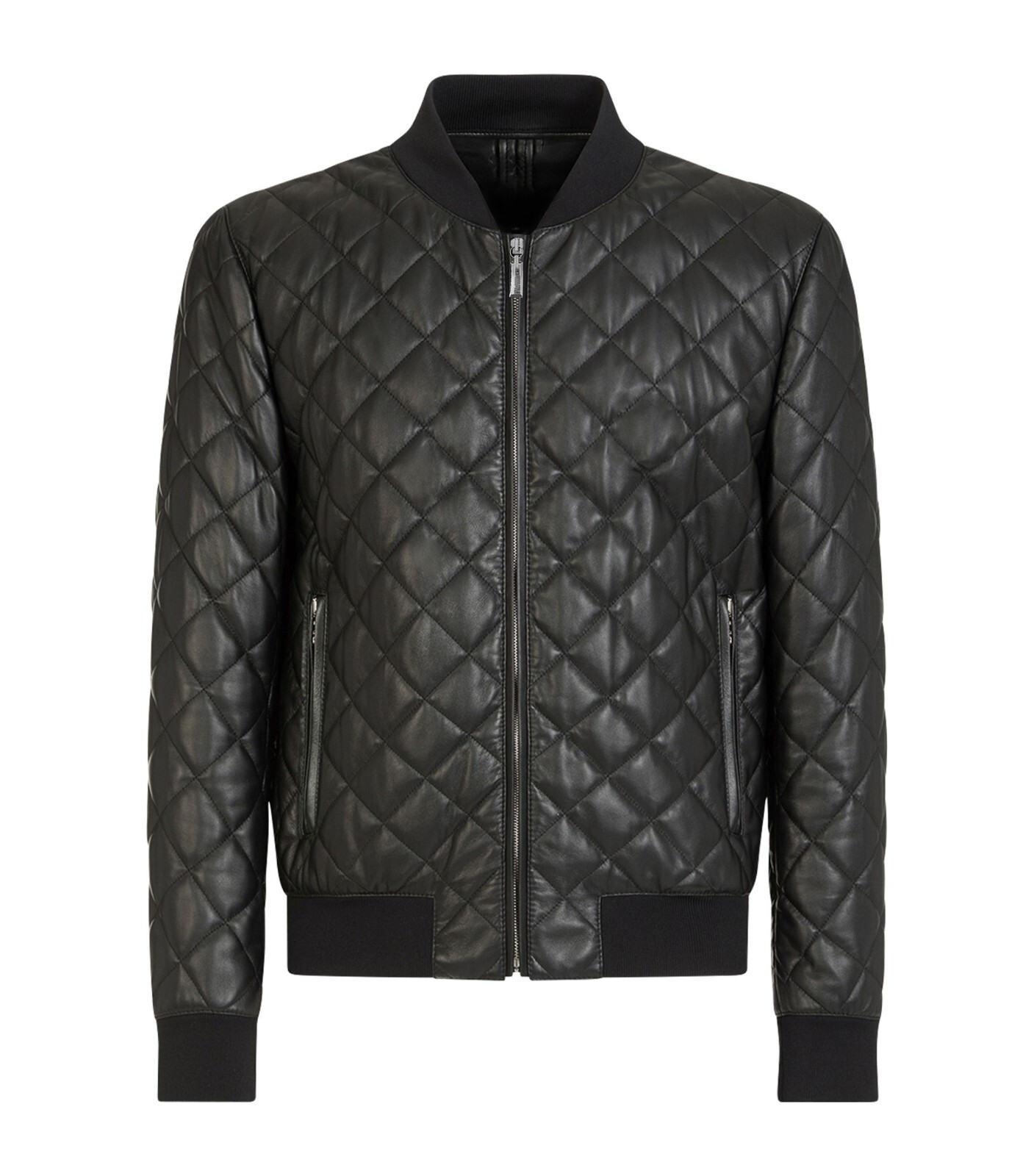 レザージャケット・コート Quilted Leather Bomber Jacket Dolce & Gabbana Quilted Leather Bomber Jacket | Sendegaro US