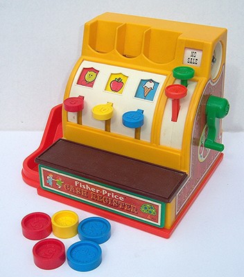 1974 fisher price cash register