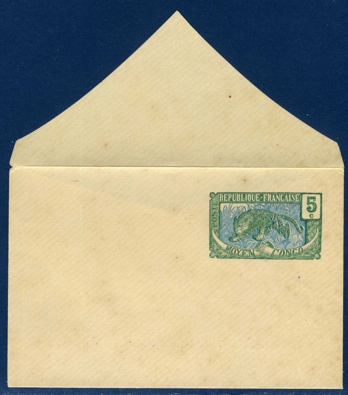 A434/ Congo FranÃAis / Entier Postal â Y&T # En19 Neuf ** â Cote 33 E