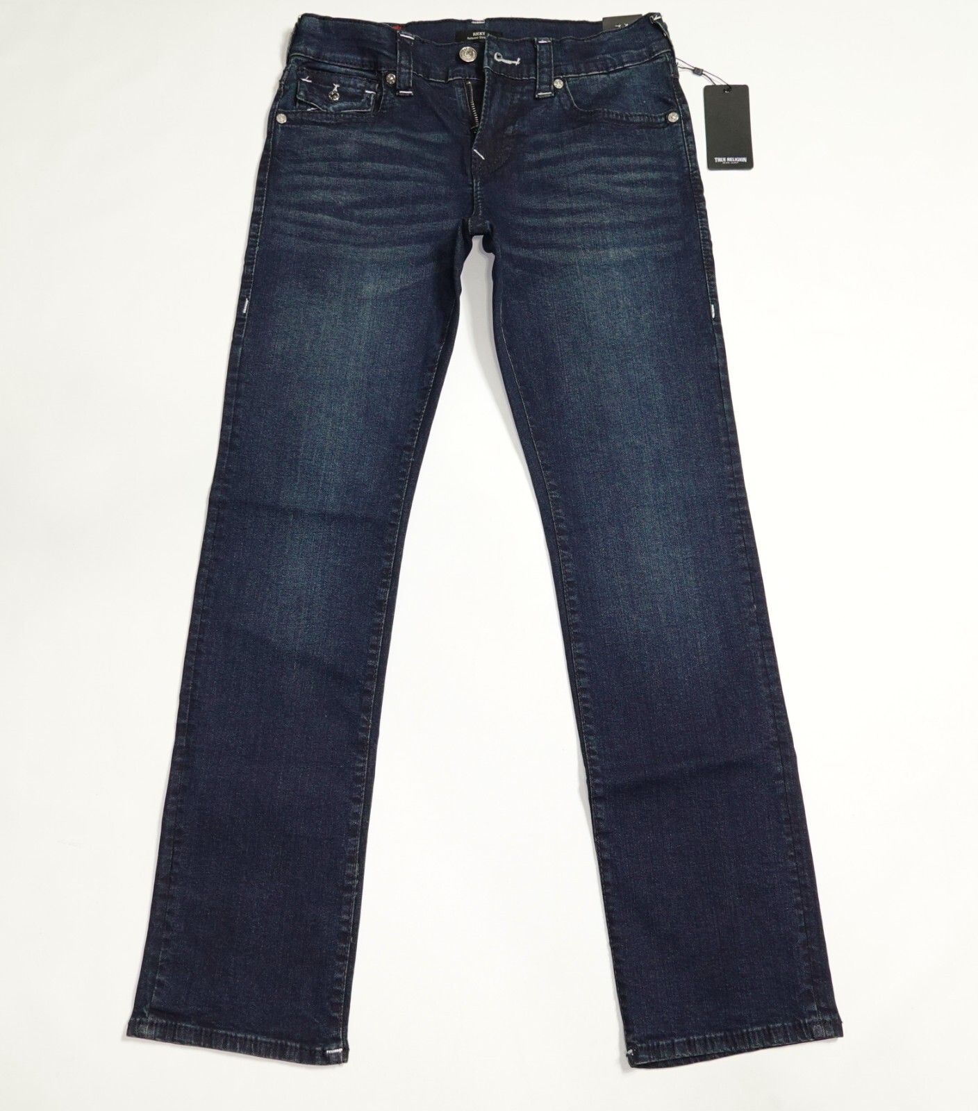 True Religion ブルーデニムパンツ $199 NEW True Religion Jeans in Blue W30