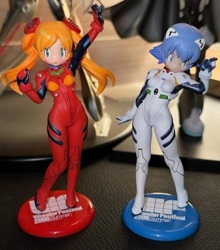 Rei Ayanami & Asuka Evangelion x Wanda-chan Loves 2 Figures