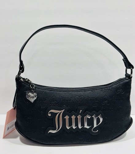 Juicy Couture バッグ 黒 New Ladies Women's Juicy Couture Paparazzi Tote Black Juicy