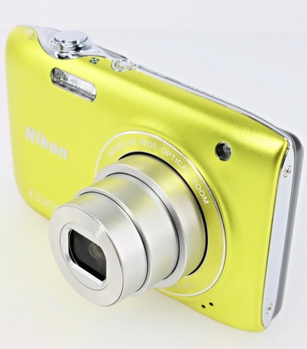 Nikon Digital Camera Citrus Yellow CoolPix S3100 5.0x