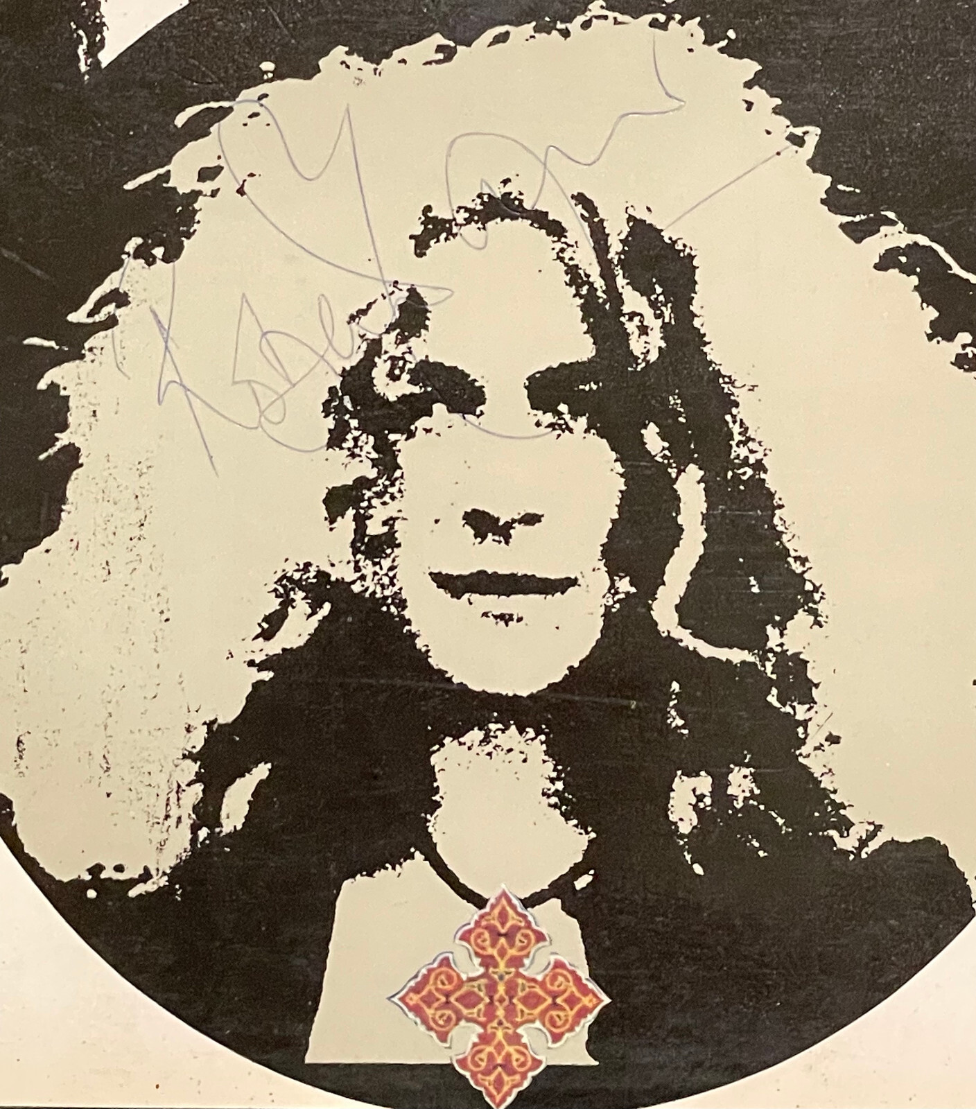 Robert Plant Led Zeppelin III Vintage Signed Vinyl Album LP