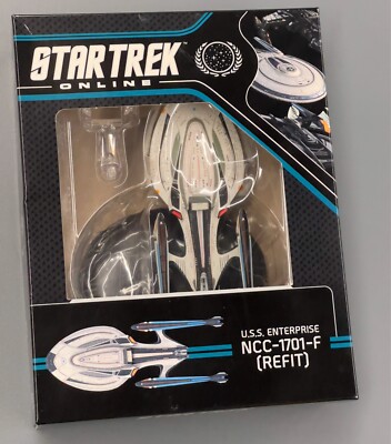 NCC-1701-F ENTERPRISE-F REFIT Eaglemoss Hero Star Trek Online Odyssey-class NEW